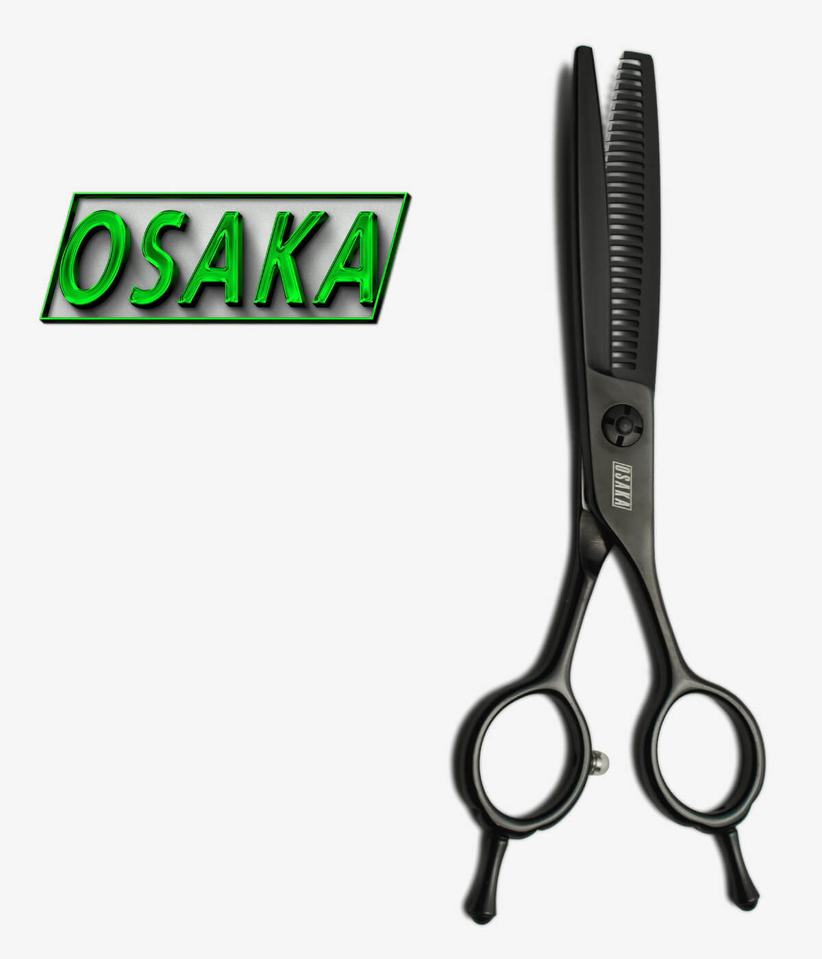 ciseaux sculpteurs osaka noirs pour désépaissir en douceur les cheveux