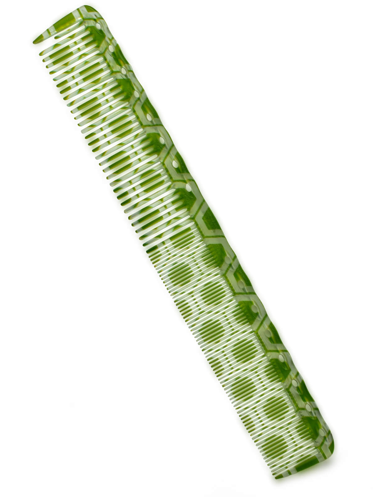 peigne de coupe édition limitée de la marque yspark en vert dont le modèle est nommé YS-336 Kikkou.