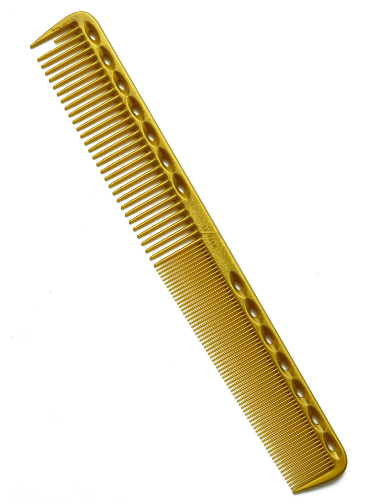 peigne de coupe édition limitée de la marque yspark en or mat dont le modèle est nommé YS-339 gold.