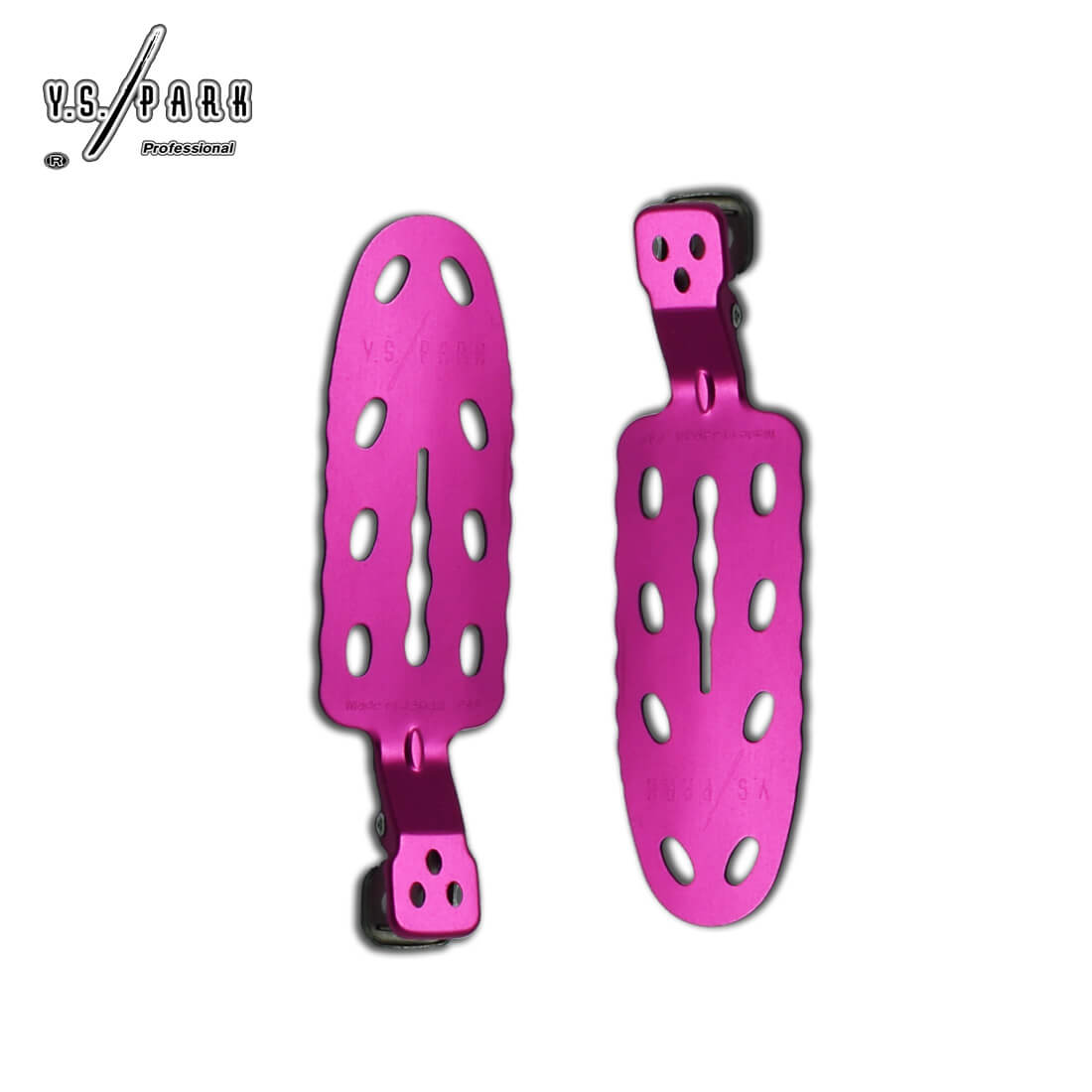 pinces de séparation Yspark NoMark de couleur rose particulièrement fins et légers pour ne pas laisser de trace dans les cheveux.