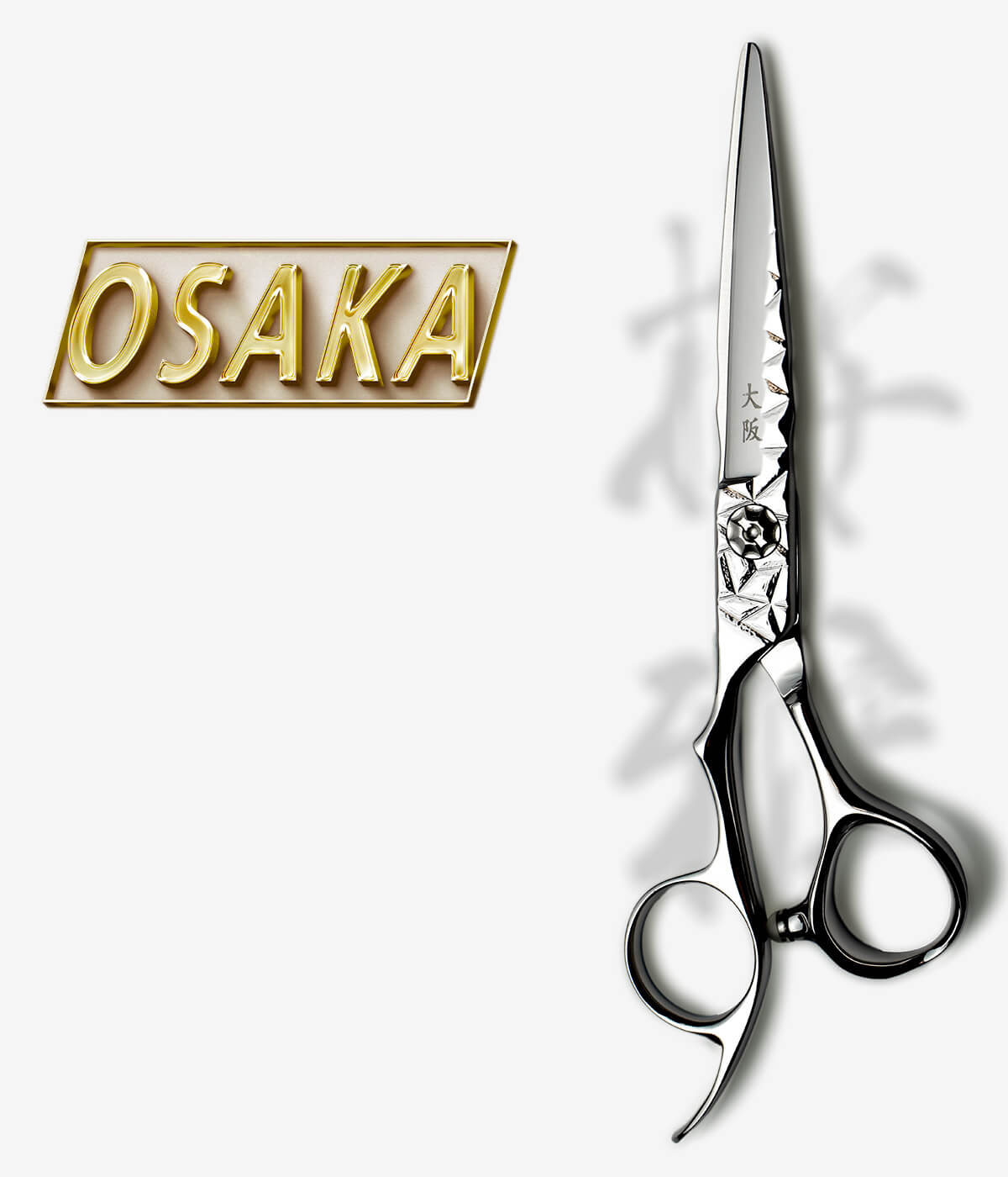 ciseaux de coiffure osaka gauchers professionnel de coupe 