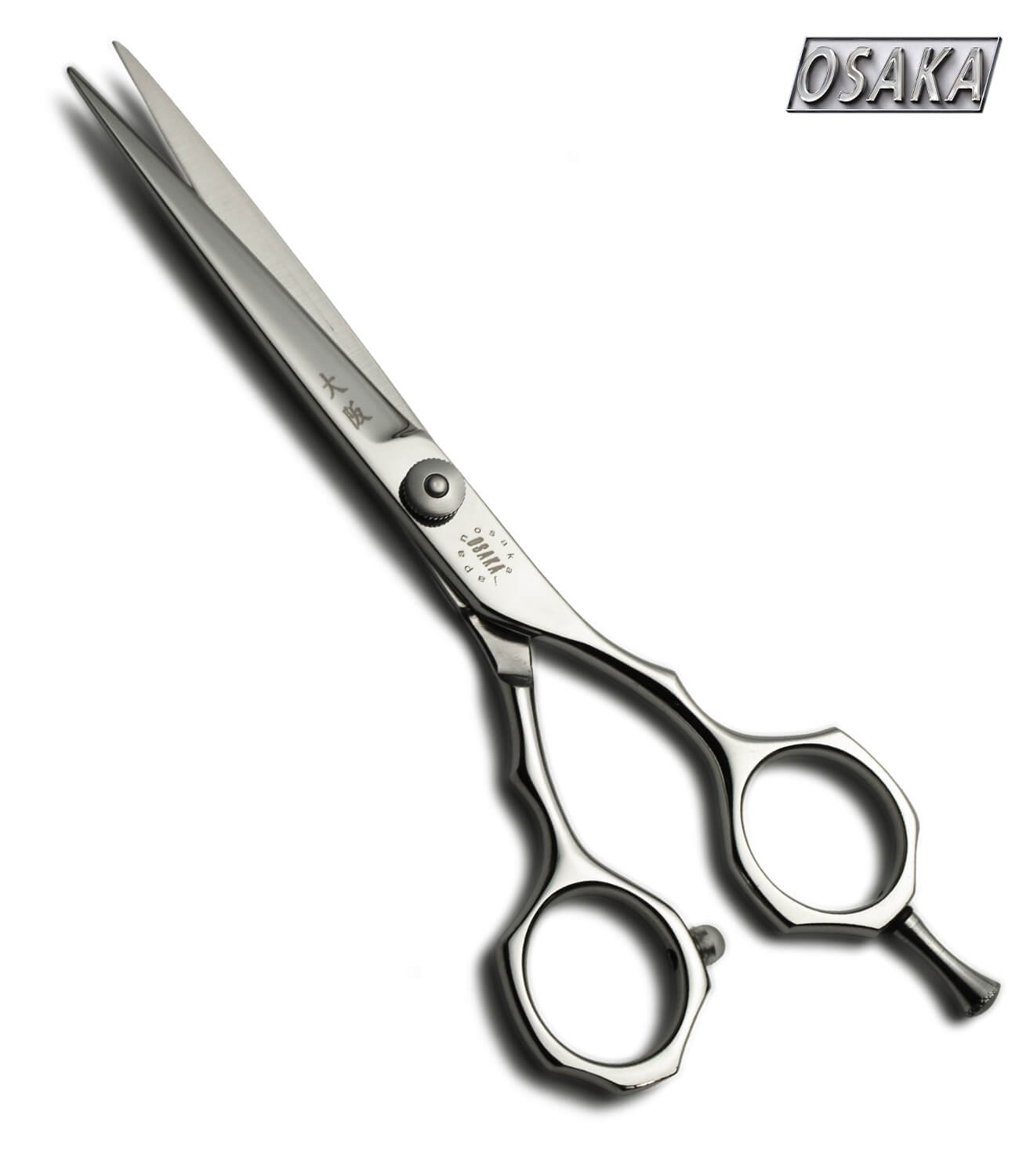 ciseaux osaka yc en acier cobalt ats 314 avec une lame fine et pointue pour le piquetage