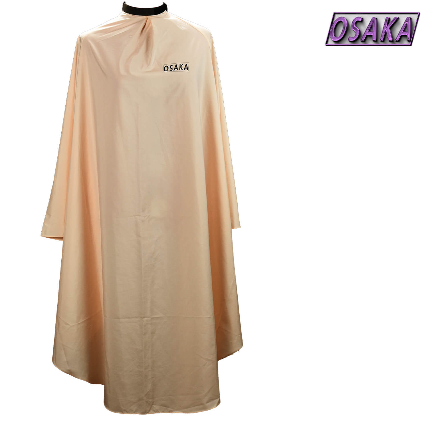peignoir de coupe osaka eguard made in japan saumon en soie de synthèse déperlant et antistatique. 