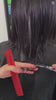 Vidéo de démonstration d'un ensemble de ciseaux osaka ayant une lame épaisse et puissante permettant la coupe sur tout type de cheveux. 